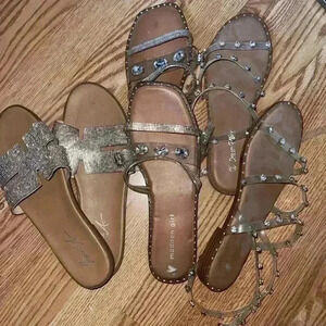 Sparkly sandals